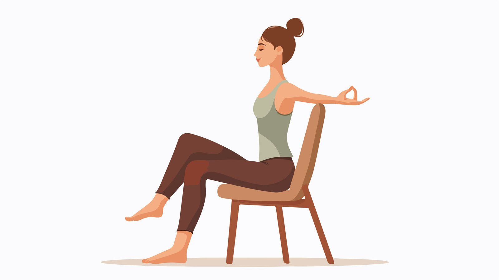 Cours de yoga adapté sur chaise